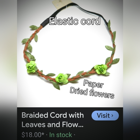 Stretchy Boho Floral Hairbands (choice of one) - Picture 15 of 16